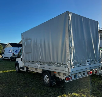 moving or delivery van on the road-2